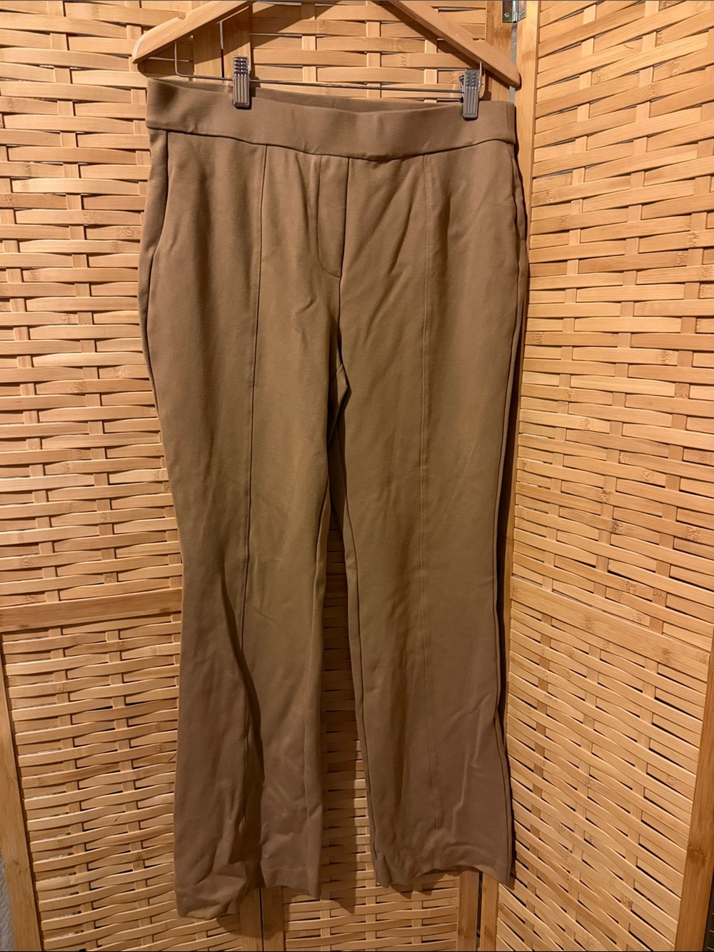 Rafaella Tan Stretch Waist Pants